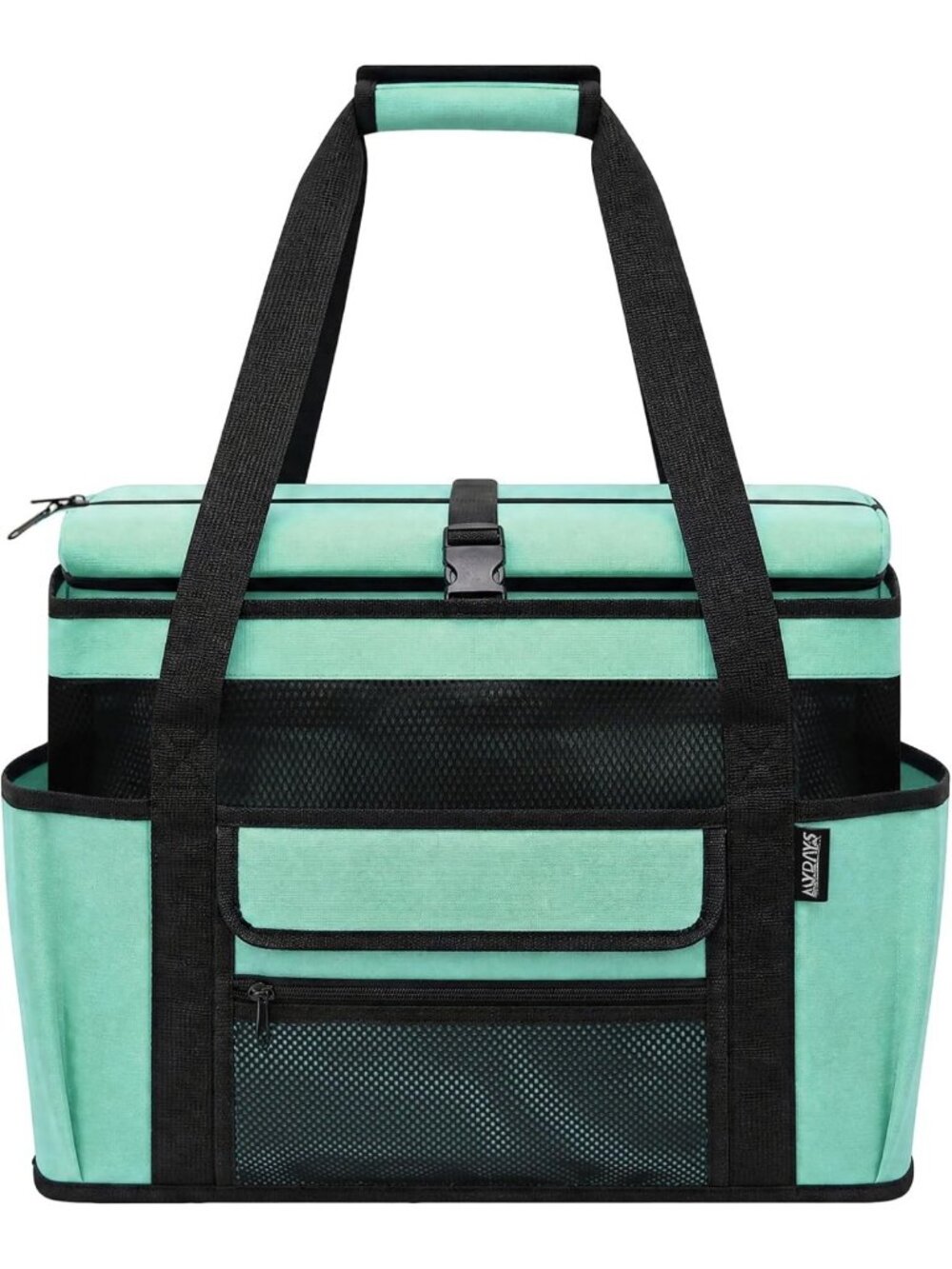 Large Beach Tote Bag with Cooler, Mesh Pool Bag for Wet & Dry Separation, Travel